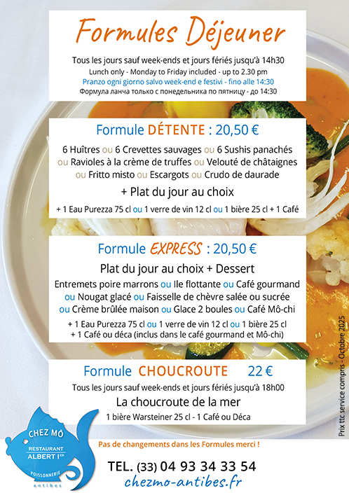 Formule-déjeuner