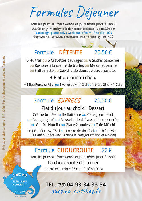Formule-déjeuner